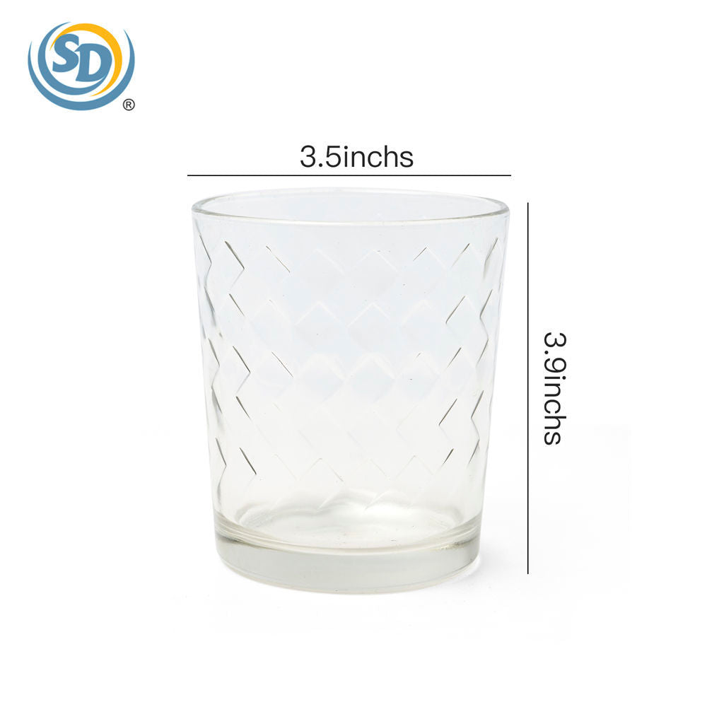 Glass 6pcs 3.4"x 4.0"