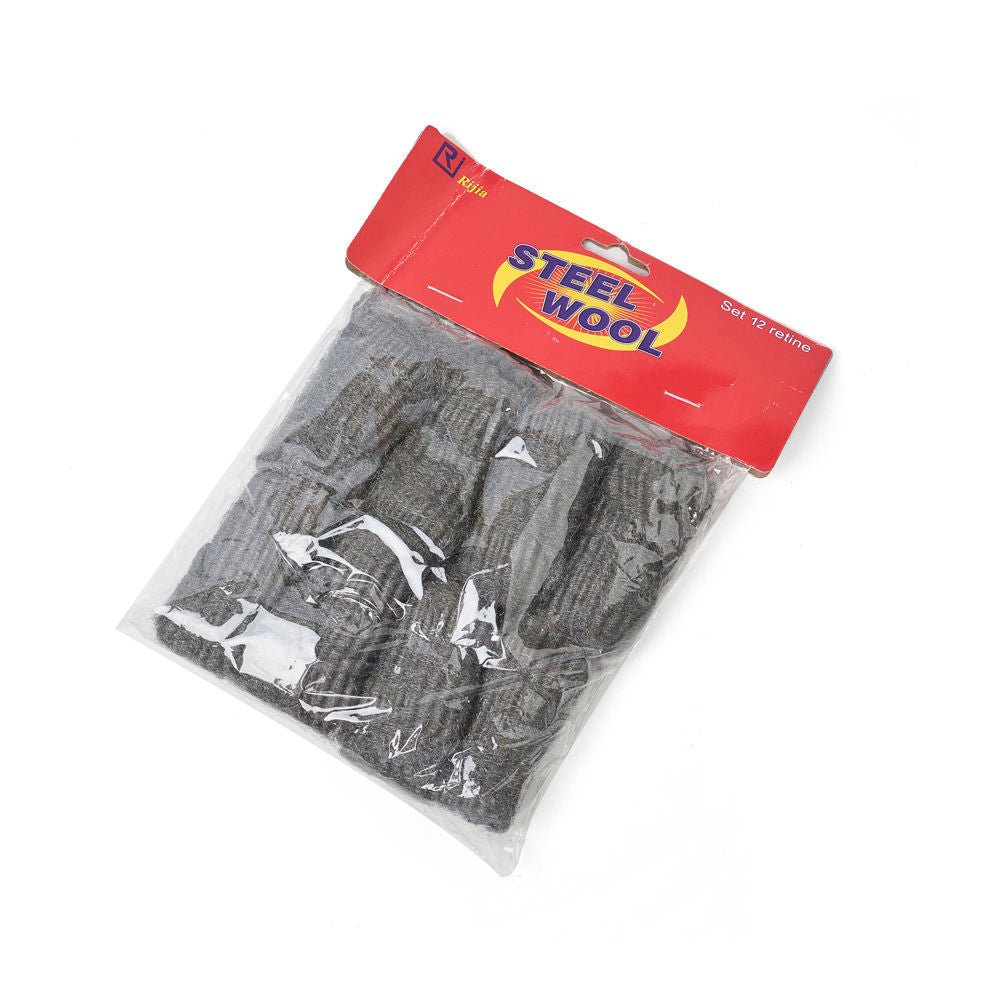 Steel Wool 8 Pcs