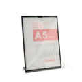 Sign Holder A5/6.1"x8.2" Black