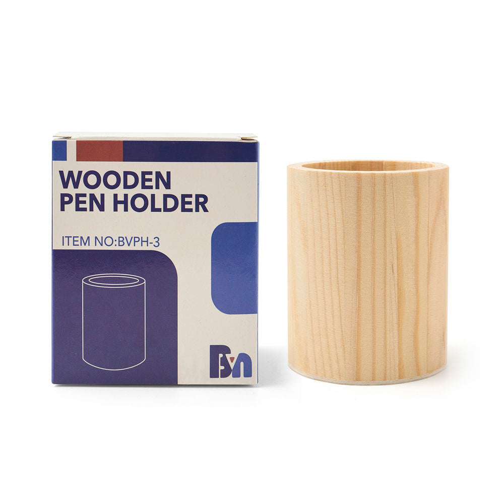 Stationery Wooden Holder
