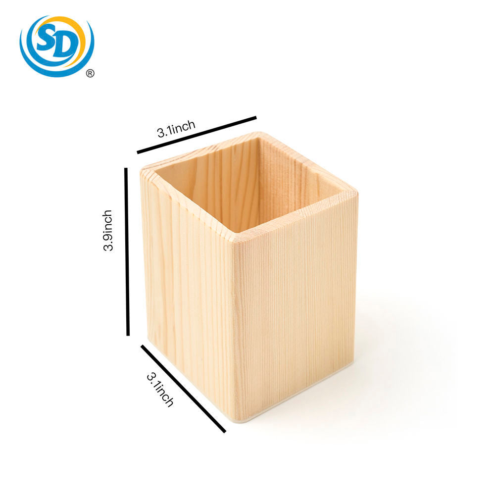 Stationery Wooden Holder