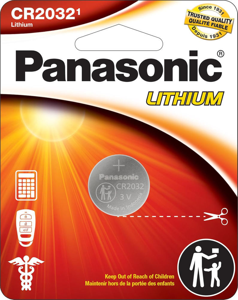 Panasonic Lithium cr2032 1pc [Exp: 2031]