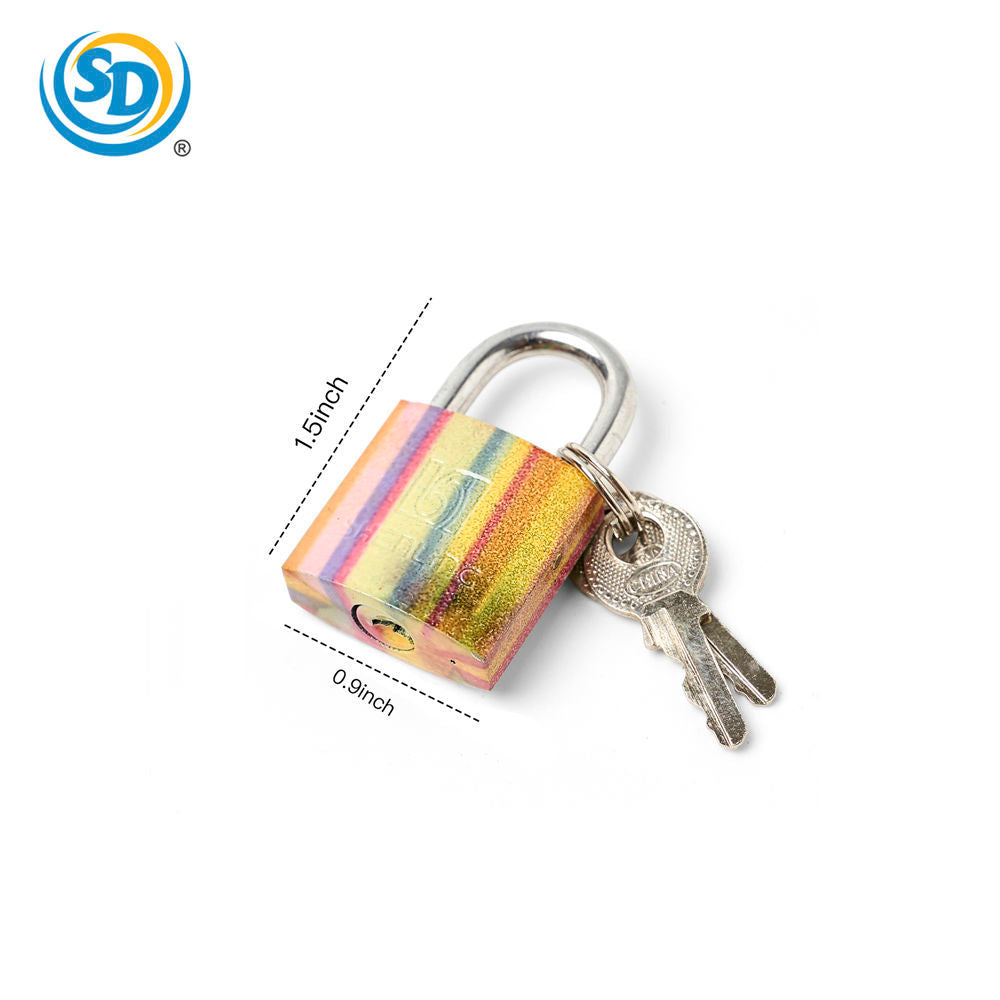 Padlock 25 mm 12pcs Assorted