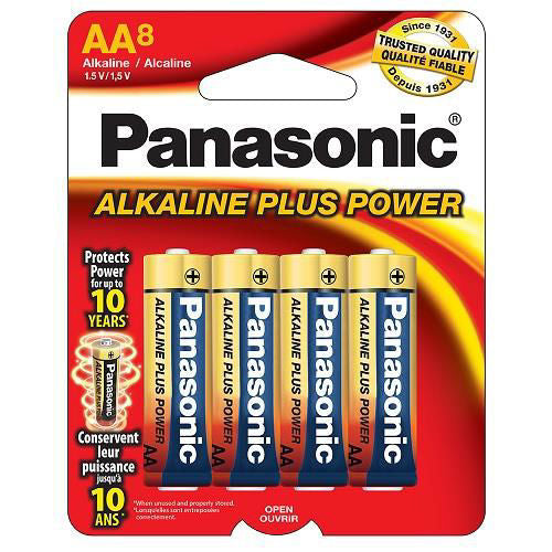 Panasonic Alkaline Battery aa8 [exp2034]