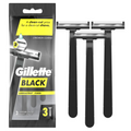 Gillette Black Razor 3pcs