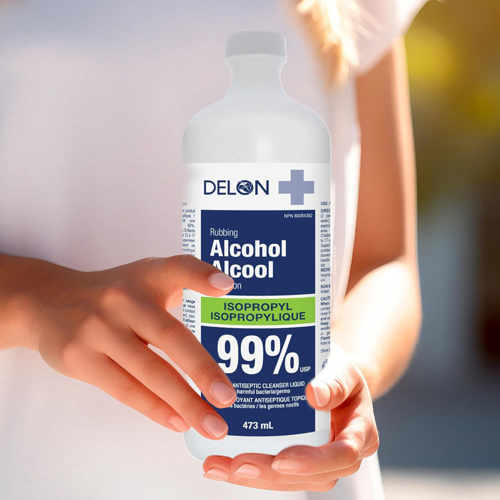 Delon 99% Rubbing Alcohol 473 mL [Exp: 04/2029]