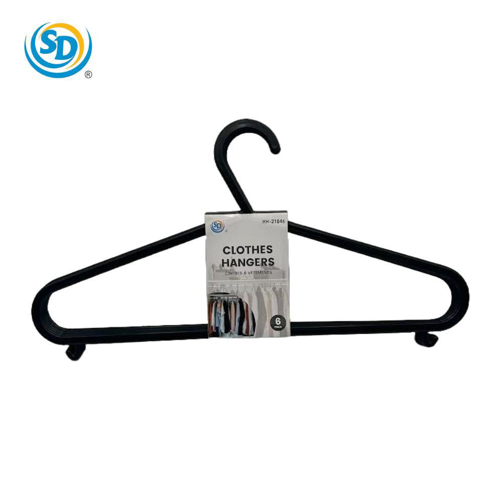 Sd Plastic Hangers 6pcs