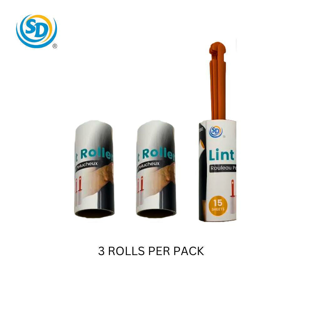 Sd Lint Roller 3 Rolls ($14.28 for Case of 12)