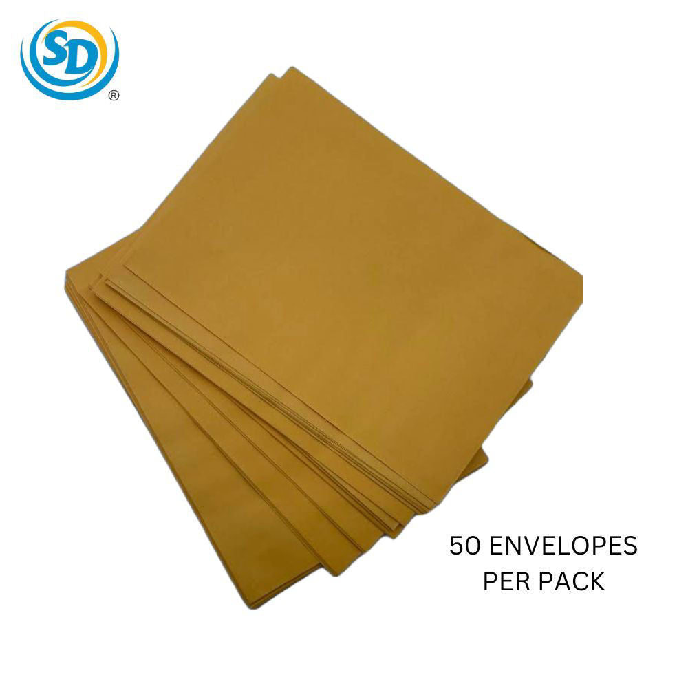 Sd Envelope 50pcs 9.2"x6.3" ($0.08 per Unit)