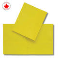 Hilroy Twin Pocket Portfolios Yellow