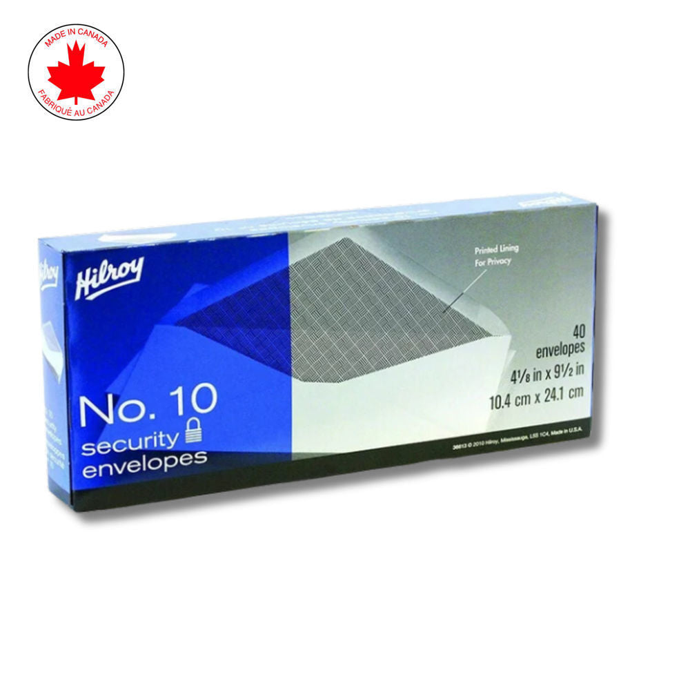 Hilroy Security Envelopes No.10 40pcs