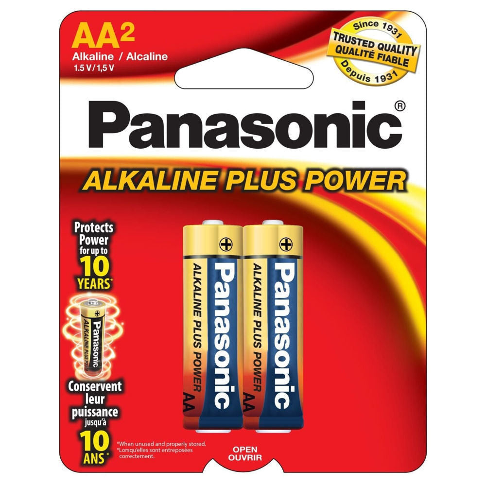 Panasonic aa-2 Alkaline Battery ($14.28 for Case of 12) [Exp: 2036]