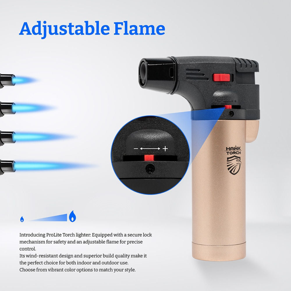 Hawk Torch Lighters - Metallic 15pcs ($3.49 per Unit