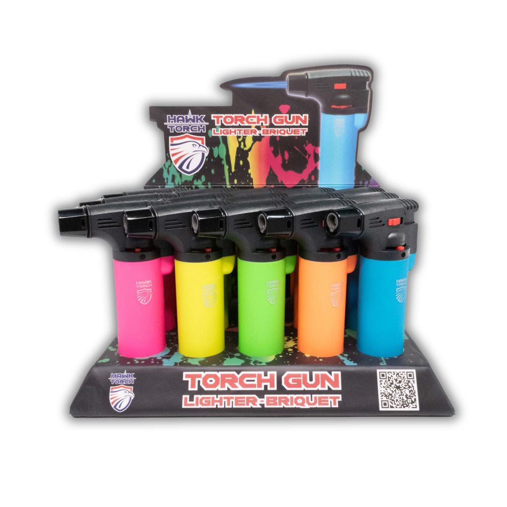Hawk Torch Lighters - Neon 15pcs ($3.49 per Unit