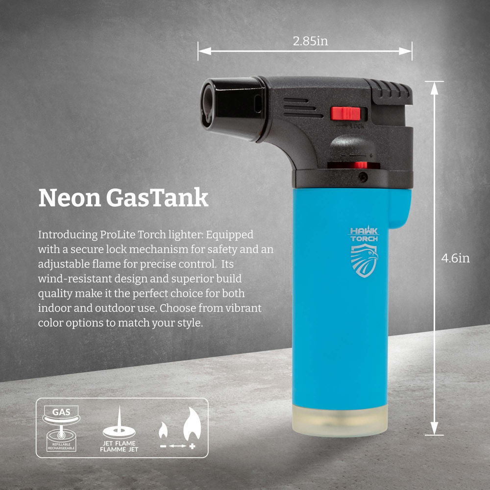 Hawk Torch Lighters - Neon 15pcs ($3.49 per Unit
