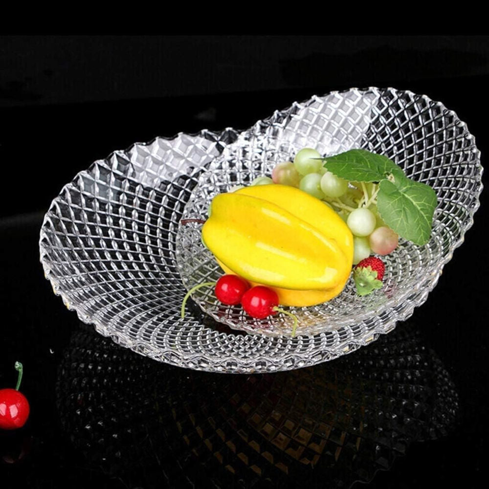 Glass Plate Round 12" 2pcs