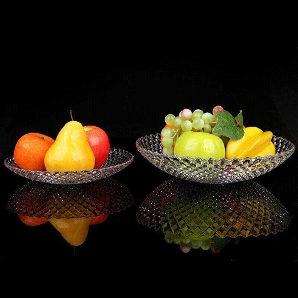 Glass Plate Round 12" 2pcs