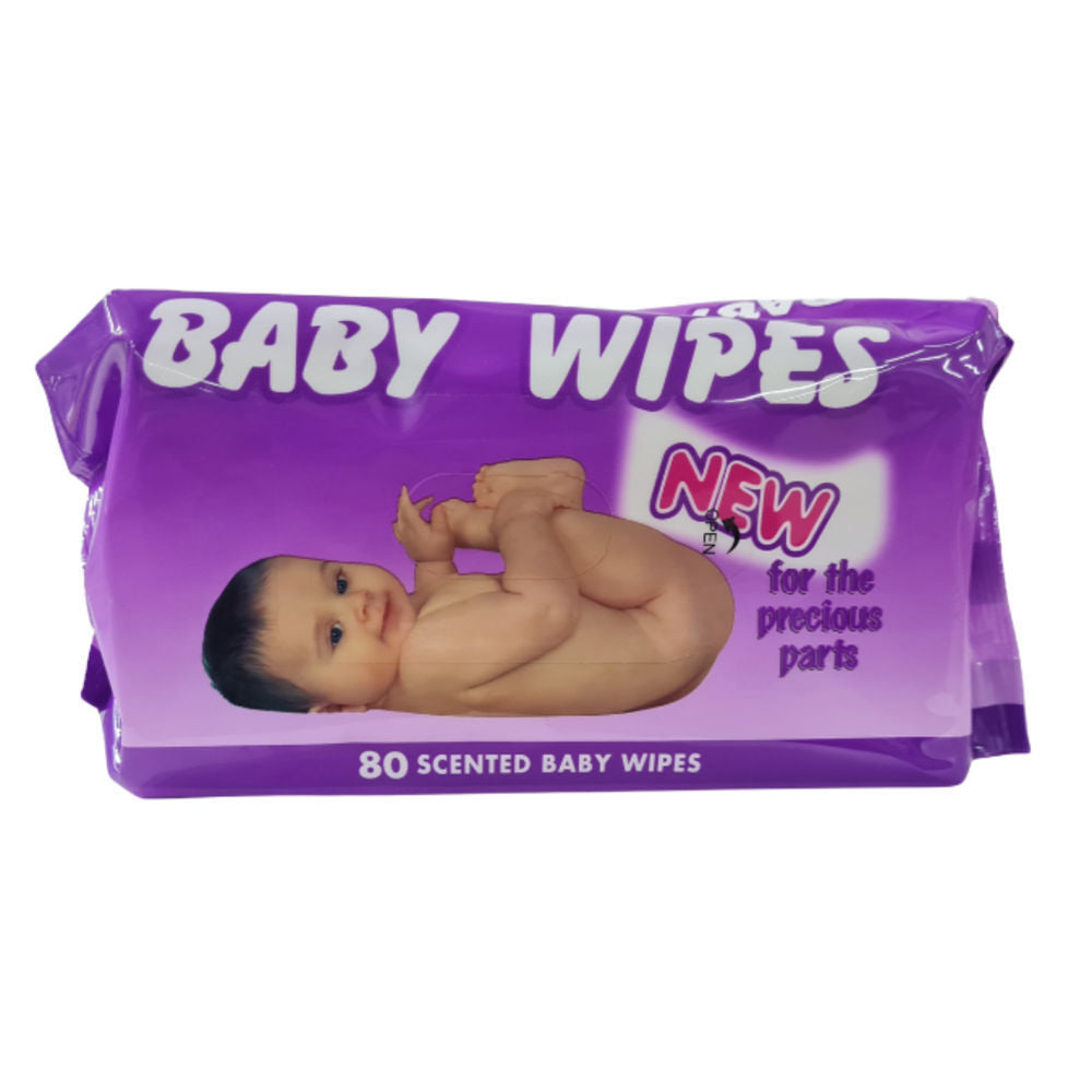 Baby Wipes (Sorted Mix) 80 Pcs