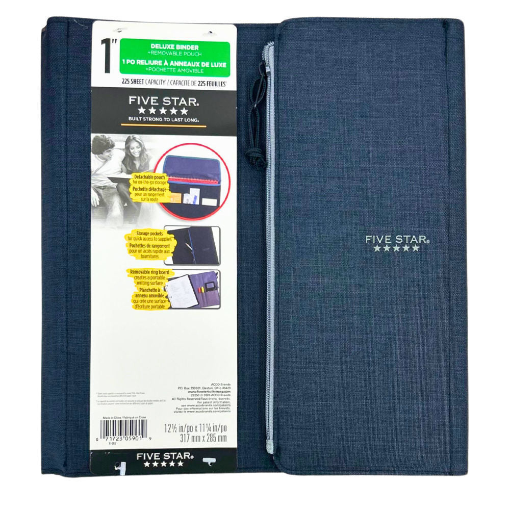 Five Star Deluxe Binder
