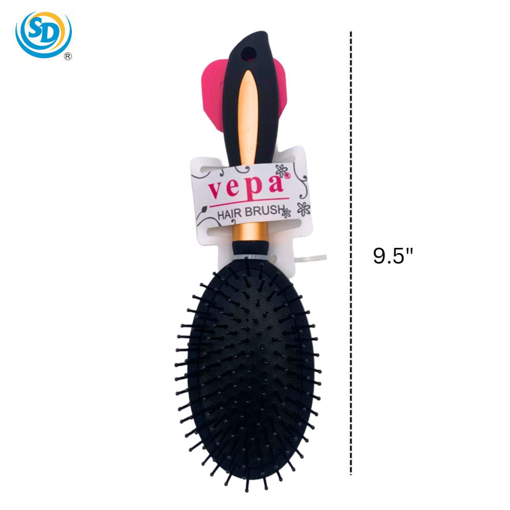 Plastic Comb - Black & Gold
