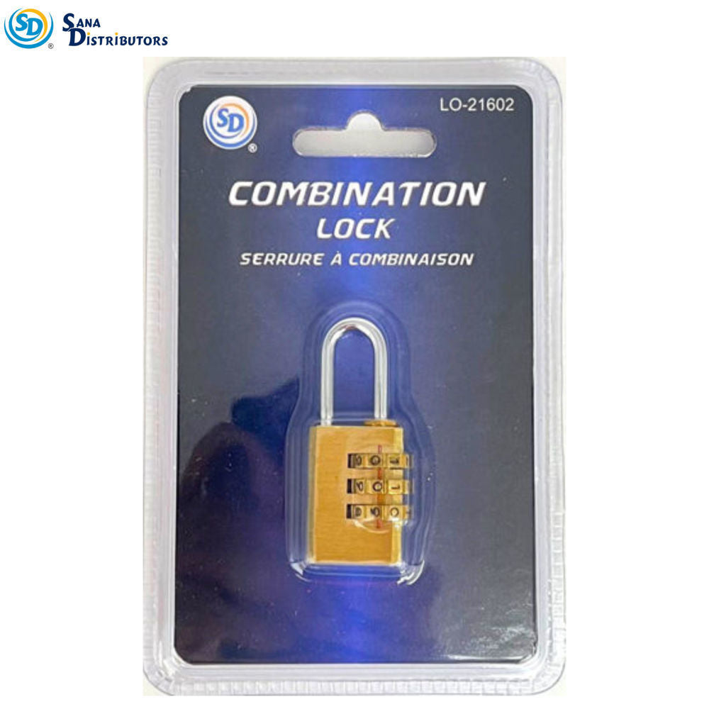 Sd Combination Lock (Brass)