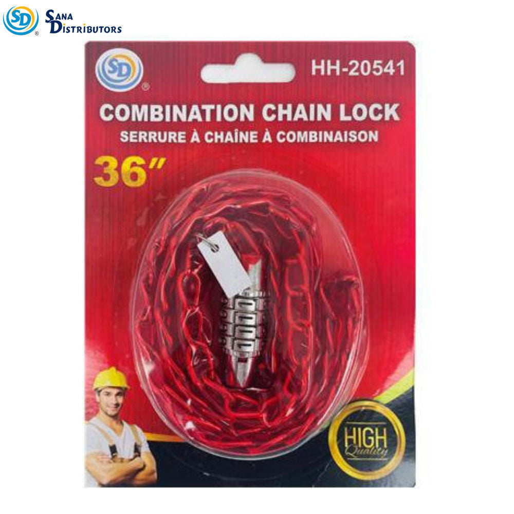 Sd Combination Chain Lock 36"