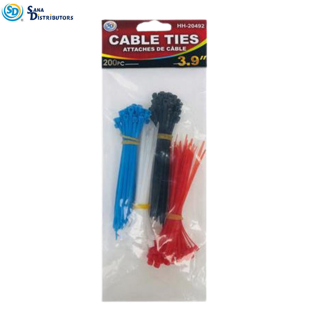 Sd Cable Ties 200pc 3.9"