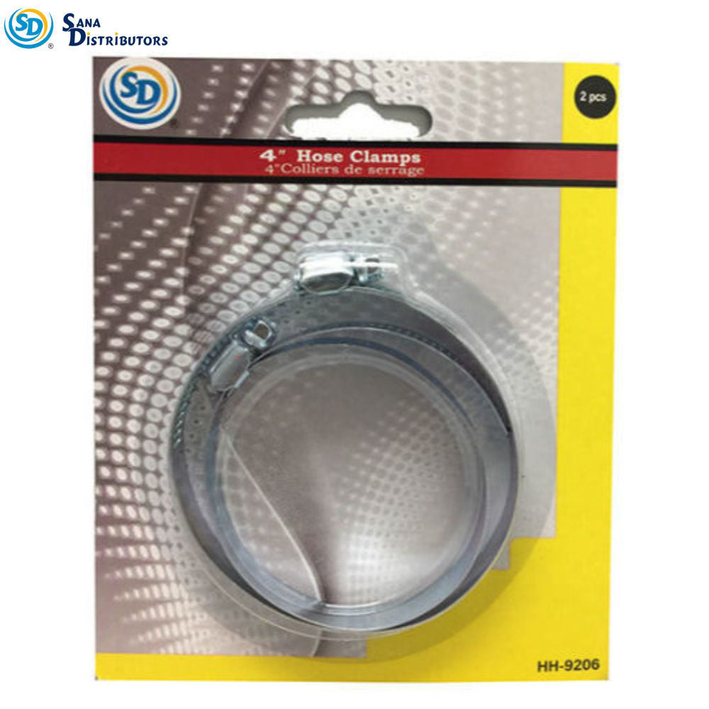 Sd 4" Hose Clamps 2pcs