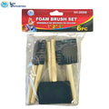 Sd Foam Brush Set 6pcs