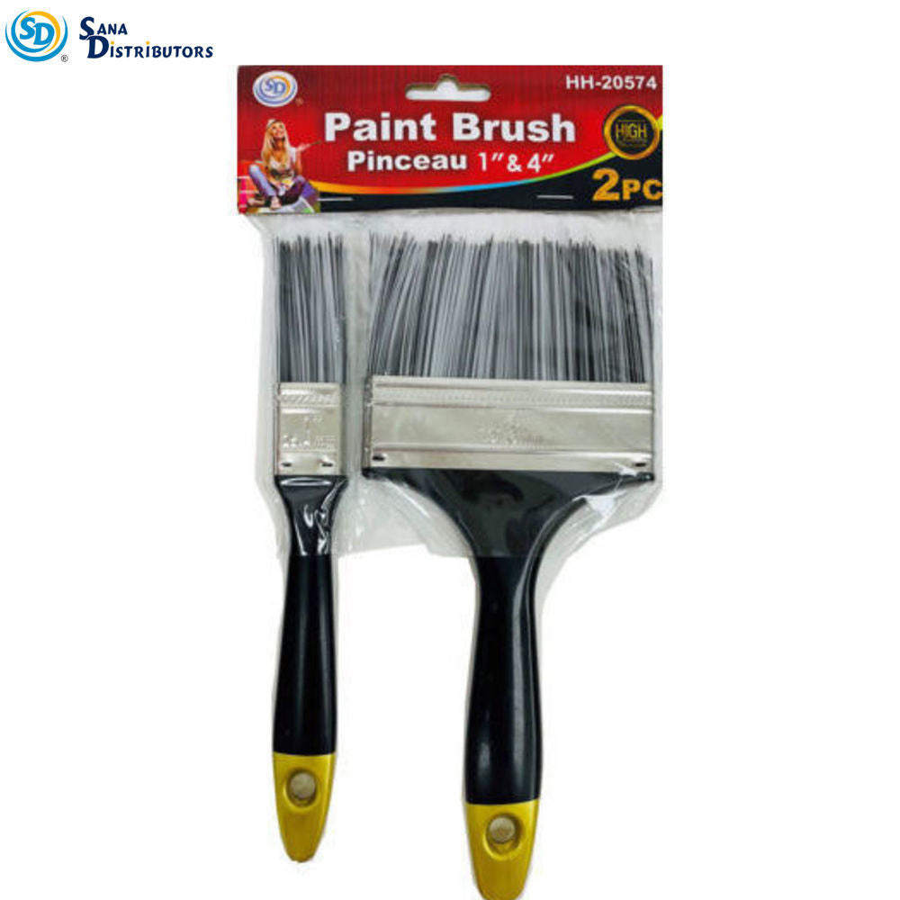 Sd Paint Brush 1" & 4" 2pcs