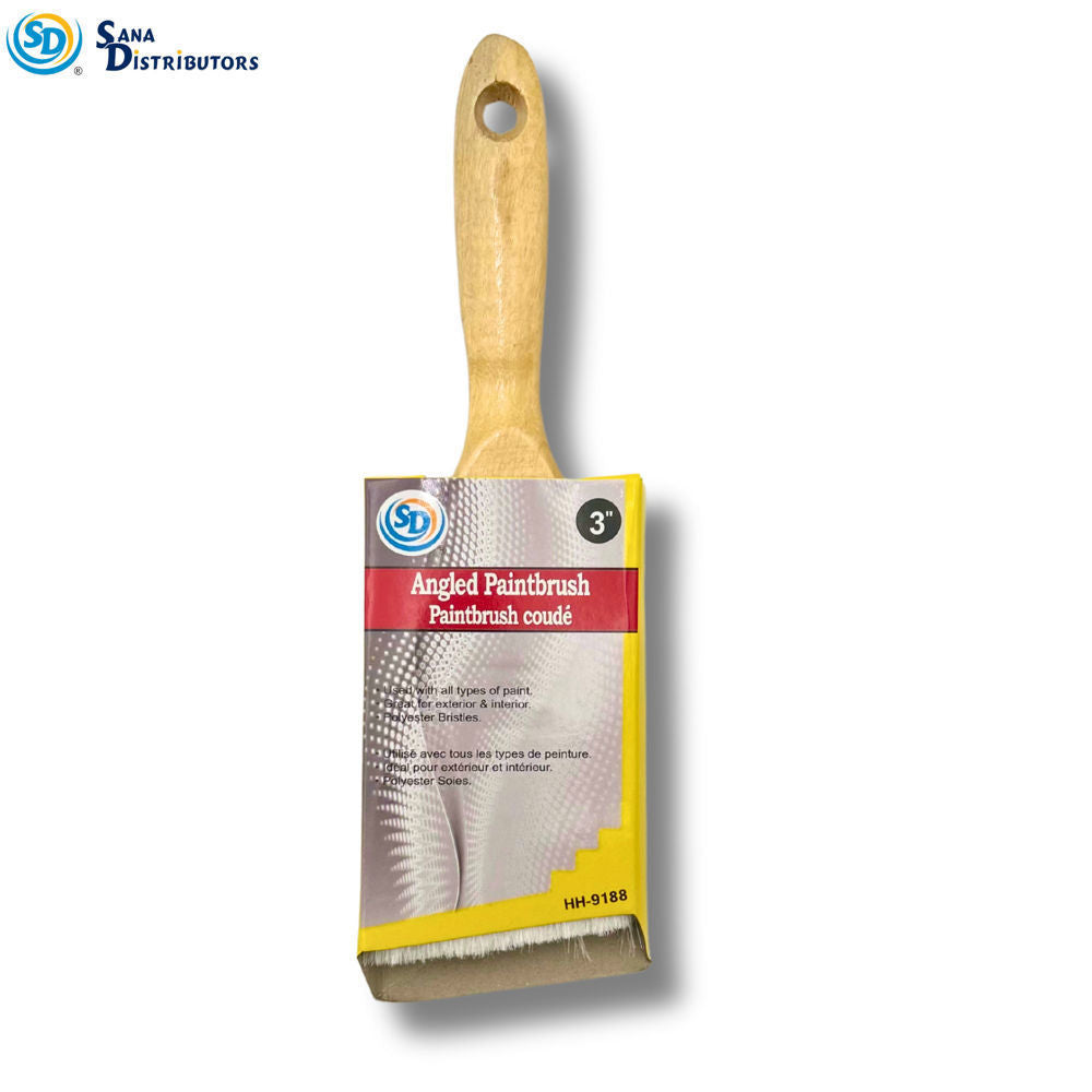 Sd Angled Paintbrush 3"