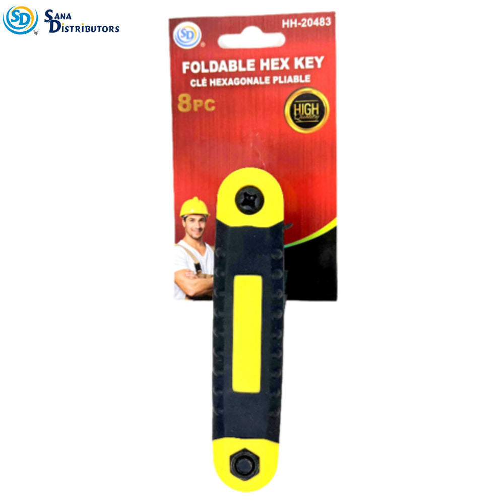 Sd Foldable Hex Key 8pcs