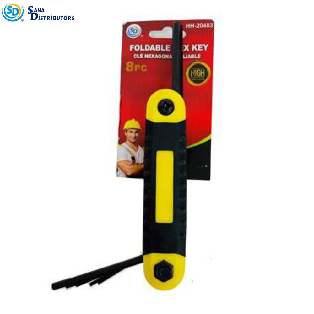 Sd Foldable Hex Key 8pcs