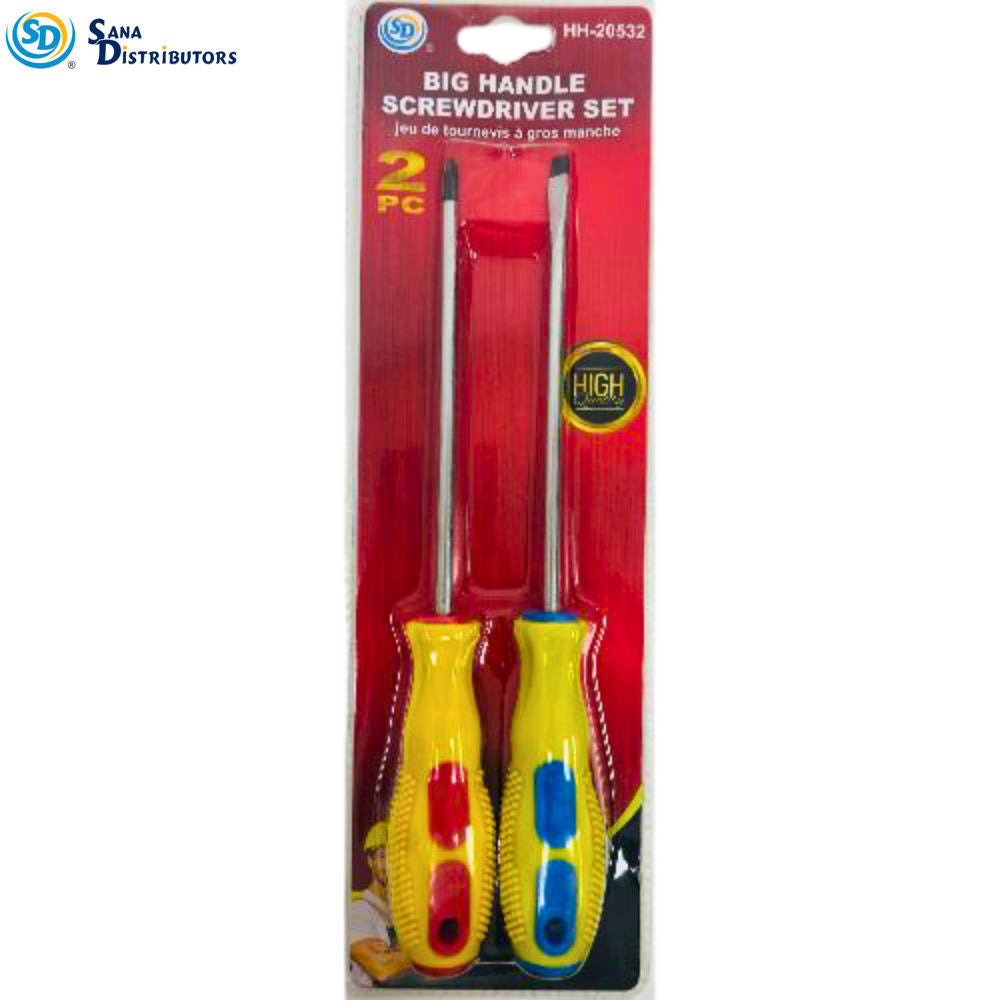 Sd 2pc Big Handle Screwdriver Set
