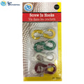 Sd Screw in Hooks 8pcs