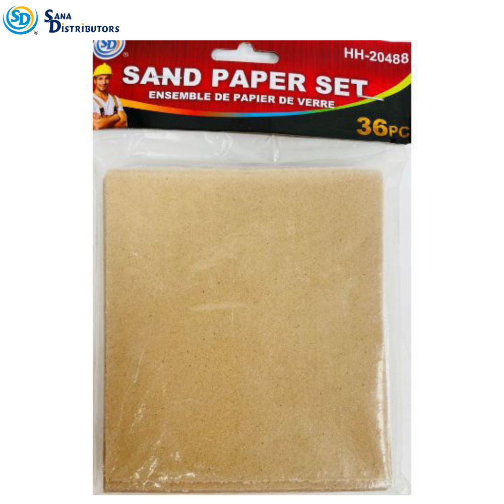 Sd Sand Paper Set 36pcs