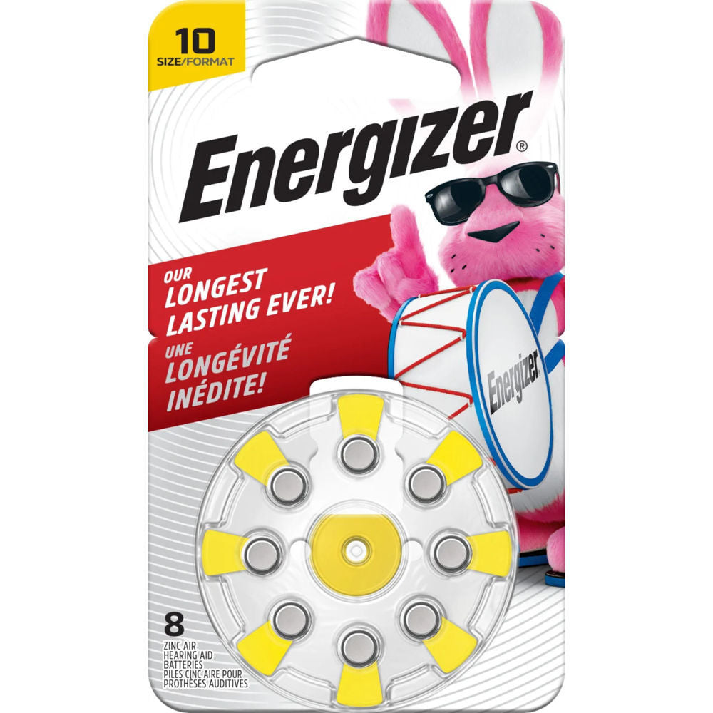Energizer az10dp-8pcs (Hearing Aid Batteries) [Exp: 01/2030]
