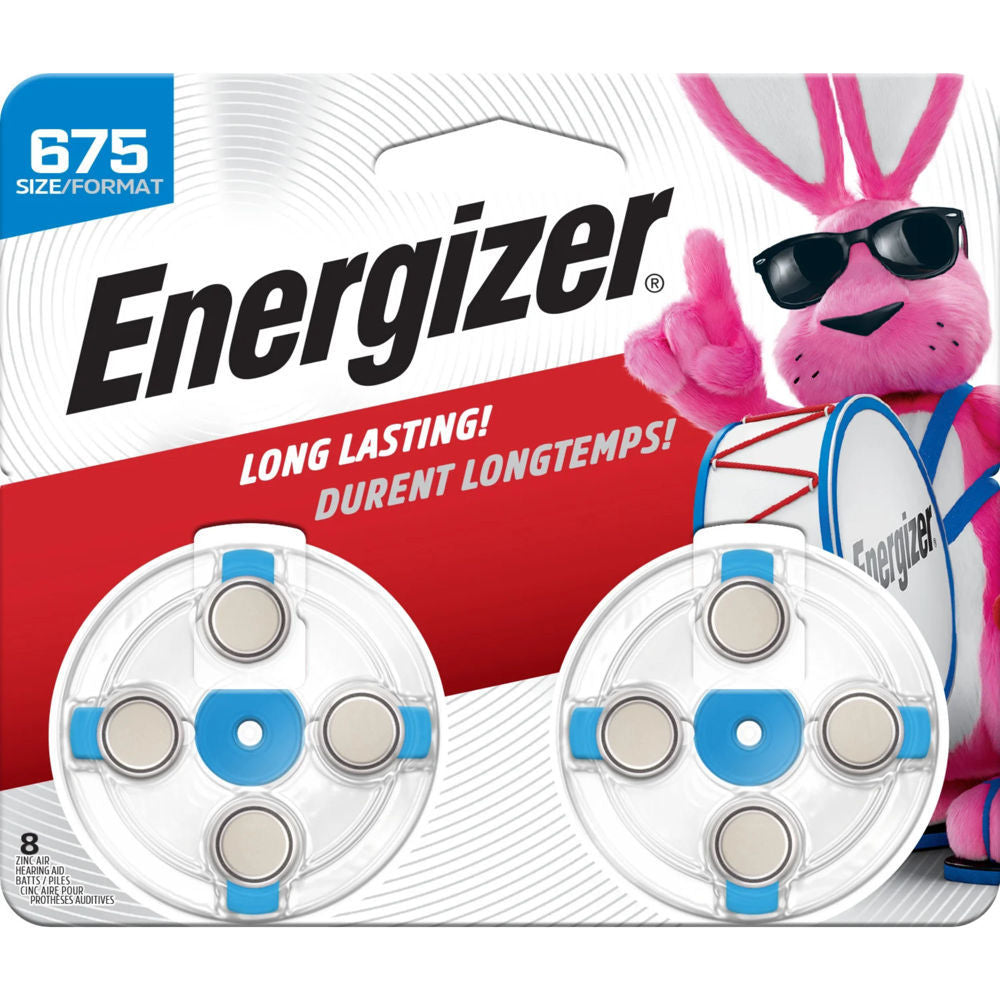 Energizer az675dp-8pcs (Hearing Aid Batteries) [Exp: 11/2028]