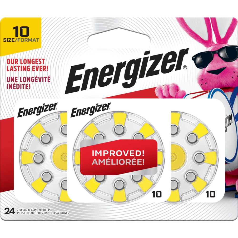Energizer az10dp-24pcs (Hearing Aid Batteries) [Exp: 07/2027]
