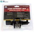 Sd Entrance Lock with Key - Black