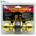 Sd Entrance Lock with Key - Gold
