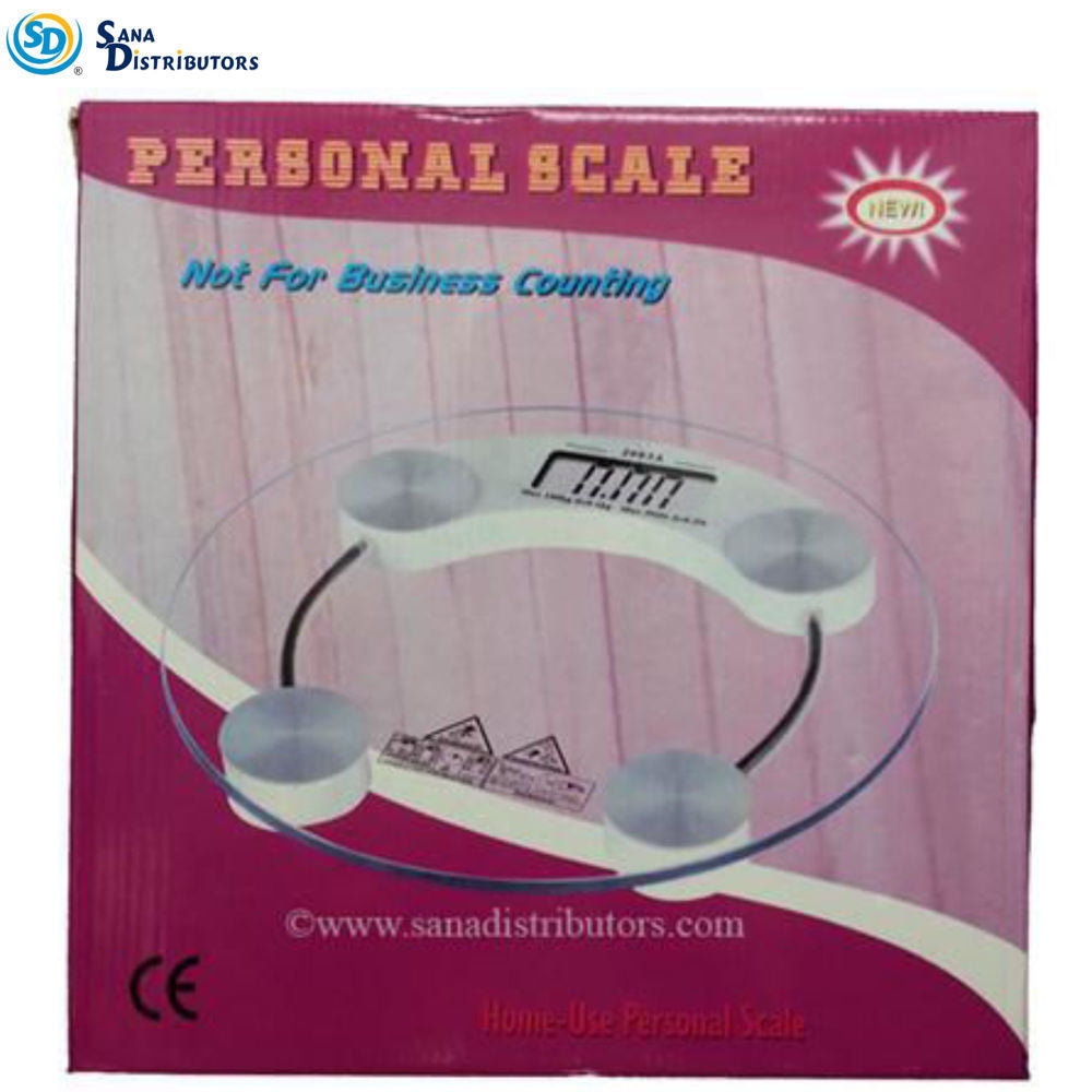 Glass Weighing Scale 13"