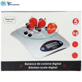 Kitchen Glass Scale Digital 5kg 8.5"x6"