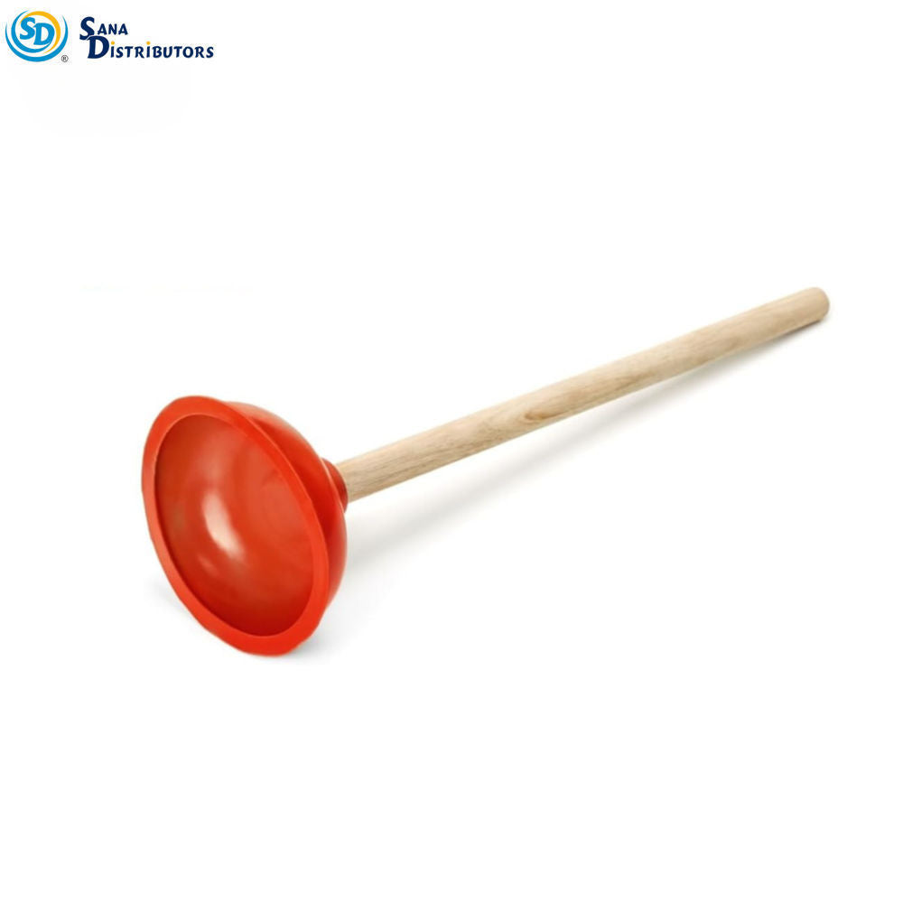 Plunger W/wooden Handle 5.11"x19.29"