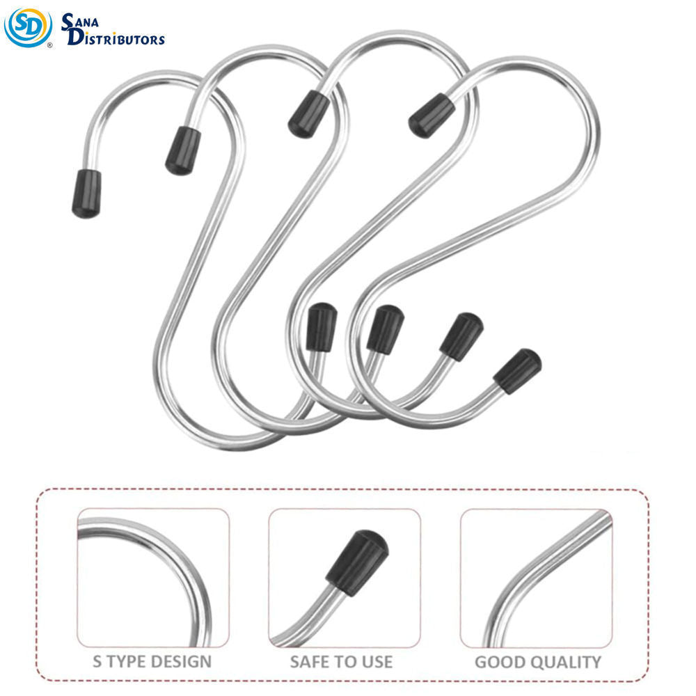 Sd Stainless Steel Hook & Eye Screws 20pcs