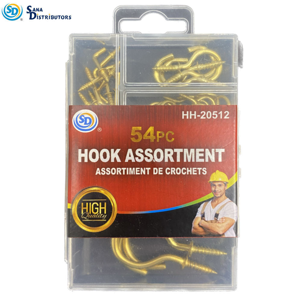 Sd Hook Assortment 54pcs
