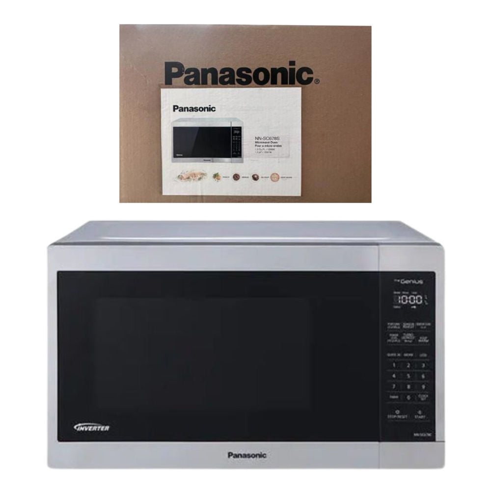 Panasonic Microwave Oven - St.steel - 1200w #nn-sc678s (Ref.)