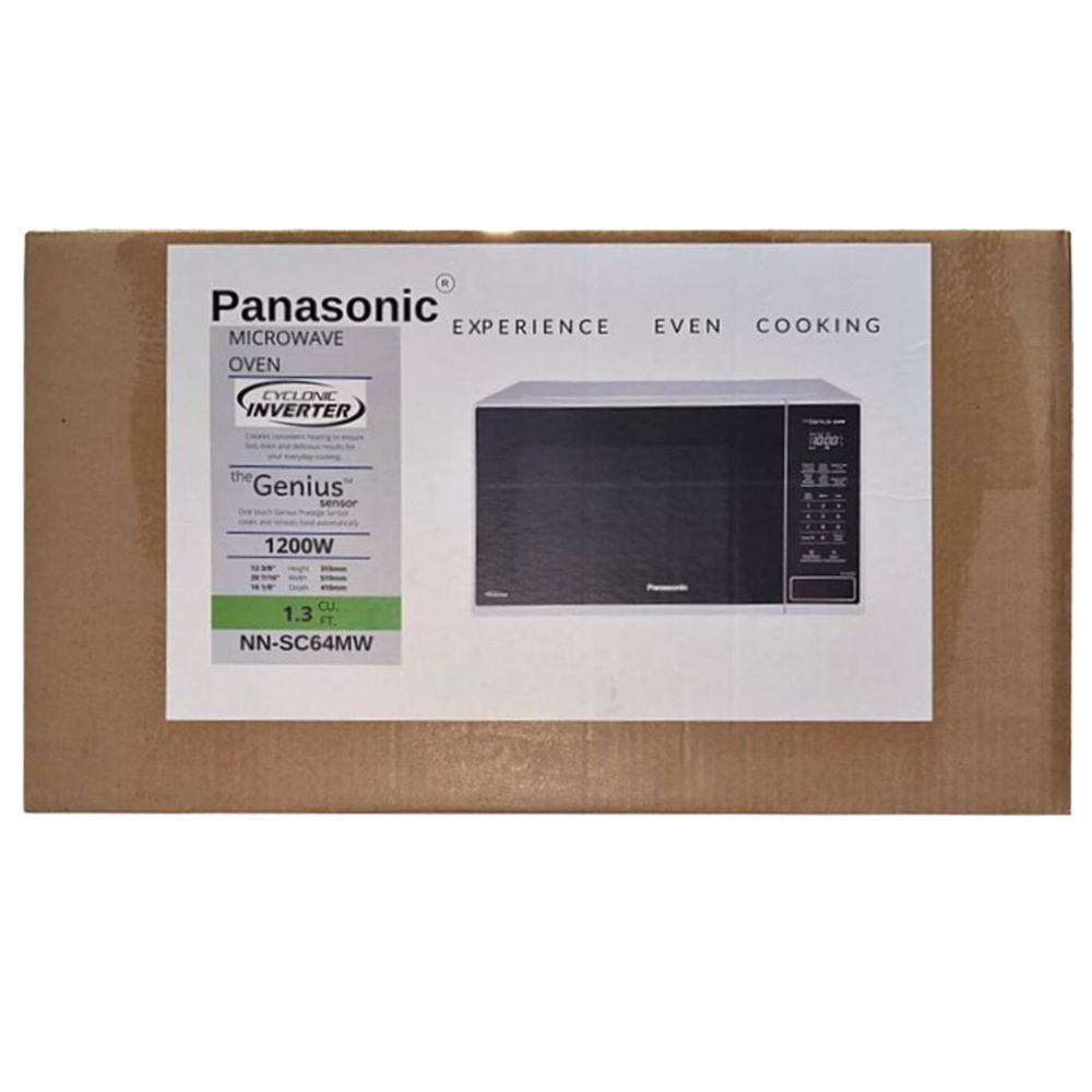 Panasonic Microwave Oven - White - 1200w #nn-sc64mw (Ref.)