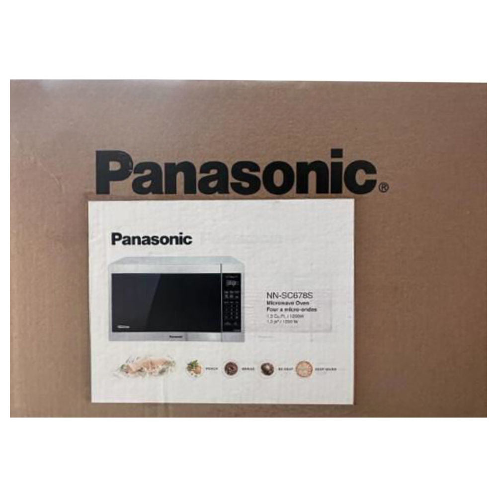 Panasonic Microwave Oven - St.steel - 1200w #nn-sc678s (Ref.)