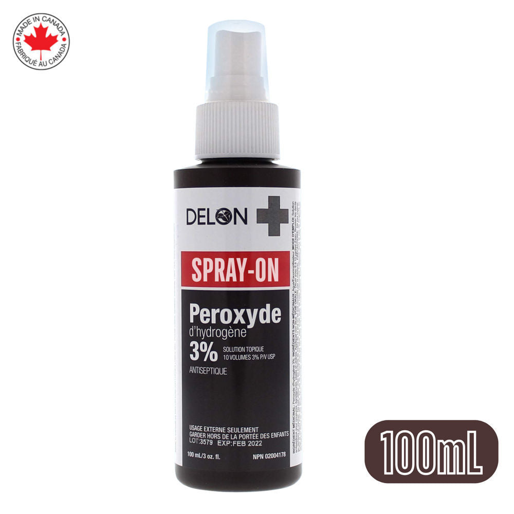 Delon Spray-on 3% Peroxide 100 mL [exp:04/2030]